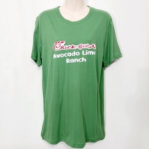 🔵BOGO FREE🔵 Chick-fil-a T-Shirt Avacado Lime Ranch Sz M